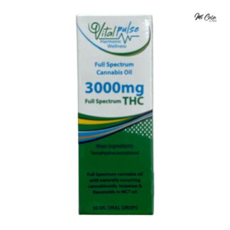 3000mg THC drops tincture bottle
