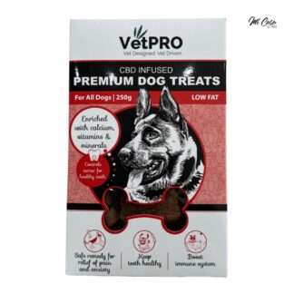Calming CBD dog biscuits pack