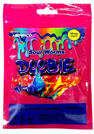 Edibles: Sour Worms 50mg